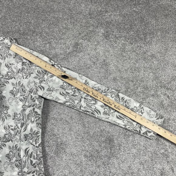 North Face Jacket Womens Small Soft Shell Fleece Zip Up Floral Outdoors - Picture 16 of 16